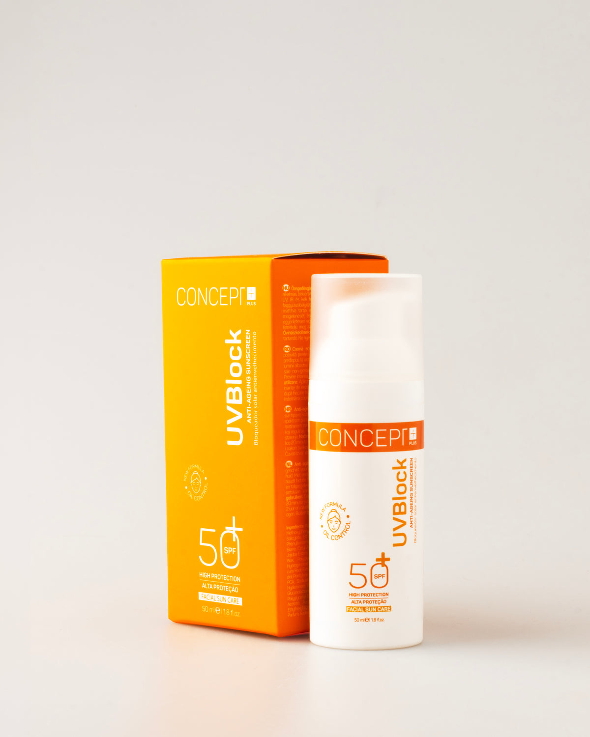 UVBlock Oil Control - Protetor solar antienvelhecimento